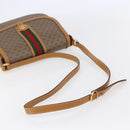 GUCCI Micro GG Supreme Web Sherry Line Bag PVC Beige 001 115 0914 Auth BA7111-7