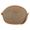 GUCCI Micro GG Supreme Shoulder Bag PVC Beige Gold 007 89 1113 Auth BA7112-1