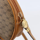 GUCCI Micro GG Supreme Shoulder Bag PVC Beige Gold 007 89 1113 Auth BA7112-10