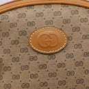 GUCCI Micro GG Supreme Shoulder Bag PVC Beige Gold 007 89 1113 Auth BA7112-17