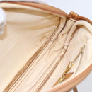 GUCCI Micro GG Supreme Shoulder Bag PVC Beige Gold 007 89 1113 Auth BA7112-19