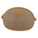 GUCCI Micro GG Supreme Shoulder Bag PVC Beige Gold 007 89 1113 Auth BA7112-13
