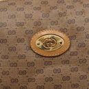 GUCCI Micro GG Supreme Shoulder Bag PVC Beige Gold 007 104 4916 Auth BA7113-17