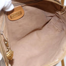 GUCCI Micro GG Supreme Shoulder Bag PVC Beige Gold 007 104 4916 Auth BA7113-11