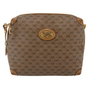 GUCCI Micro GG Supreme Shoulder Bag PVC Beige Gold 007 104 4916 Auth BA7113-13