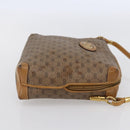 GUCCI Micro GG Supreme Shoulder Bag PVC Beige Gold 007 104 4916 Auth BA7113-4