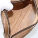 GUCCI GG Supreme Web Sherry Line Bag PVC Beige Gold 89 02 066 Auth BA7117-11