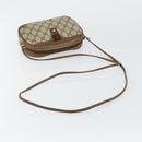 GUCCI GG Supreme Web Sherry Line Bag PVC Beige Gold 89 02 066 Auth BA7117-7