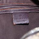 GUCCI GG Supreme Shoulder Bag PVC Beige Gold 201447 Auth BA7119-19