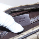 GUCCI GG Supreme Shoulder Bag PVC Beige Gold 201447 Auth BA7119-12