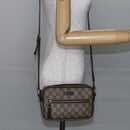 GUCCI GG Supreme Shoulder Bag PVC Beige Gold 201447 Auth BA7119-24