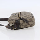 GUCCI GG Supreme Shoulder Bag PVC Beige Gold 201447 Auth BA7119-3