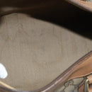 GUCCI GG Supreme Sherry Line Boston Bag PVC Beige Gold 002 098 0534 Auth BA7125-11