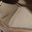 GUCCI GG Supreme Sherry Line Boston Bag PVC Beige Gold 002 098 0534 Auth BA7125-19