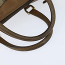 GUCCI GG Supreme Sherry Line Boston Bag PVC Beige Gold 002 098 0534 Auth BA7125-7