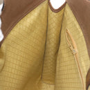 GUCCI GG Supreme Web Sherry Line Hand Bag PVC Beige Auth BA7127-19