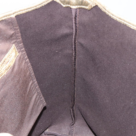 GUCCI GG Crystal Tote Bag Coated Canvas Beige Gold 189896 Auth BA7129