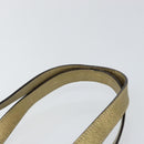 GUCCI GG Crystal Tote Bag Coated Canvas Beige Gold 189896 Auth BA7129-8