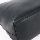 GUCCI Bamboo Shoulder Bag Leather Black Gold 001 3007 Auth BA7130-16