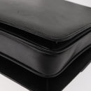 GUCCI Shoulder Bag Leather Black Gold 004 33 0241 Auth BA7133-18