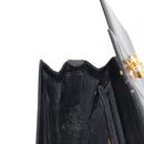 GUCCI Shoulder Bag Leather Black Gold 004 33 0241 Auth BA7133-21