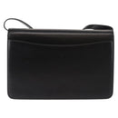 GUCCI Shoulder Bag Leather Black Gold 004 33 0241 Auth BA7133-2