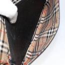 Burberrys Shoulder Bag Leather Black Gold Auth BA7135-22