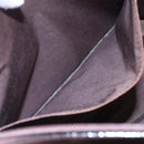 BURBERRY Nova Check Tote Bag Canvas Beige Silver Auth BA7138-21