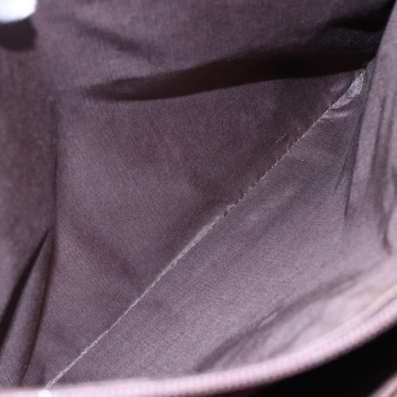 BURBERRY Nova Check Tote Bag Canvas Beige Silver Auth BA7138