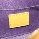 LOUIS VUITTON Epi Dauphine PM Pouch Yellow M48449 LV Auth BA714-17