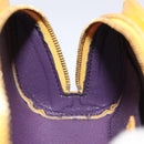 LOUIS VUITTON Epi Dauphine PM Pouch Yellow M48449 LV Auth BA714-19