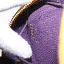 LOUIS VUITTON Epi Dauphine PM Pouch Yellow M48449 LV Auth BA714-11