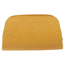 LOUIS VUITTON Epi Dauphine PM Pouch Yellow M48449 LV Auth BA714-2