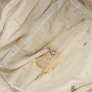 CHANEL New Travel Line Tote Bag Nylon Beige Gold CC Auth BA7141-10