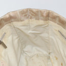 CHANEL New Travel Line Tote Bag Nylon Beige Gold CC Auth BA7141-18