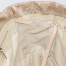 CHANEL New Travel Line Tote Bag Nylon Beige Gold CC Auth BA7141-19