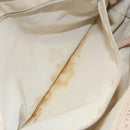 CHANEL New Travel Line Tote Bag Nylon Beige Gold CC Auth BA7141-11