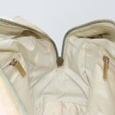 CHANEL New Travel Line Hand Bag Nylon Beige CC Auth BA7142-20