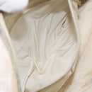 CHANEL New Travel Line Hand Bag Nylon Beige CC Auth BA7142-22