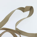 CHANEL New Travel Line Hand Bag Nylon 2way Beige Silver CC Auth BA7143-15