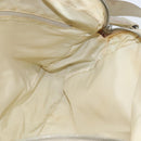 CHANEL New Travel Line Hand Bag Nylon 2way Beige Silver CC Auth BA7143-20