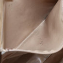 CHANEL Shoulder Bag Leather Beige Gold CC Auth BA7146-11