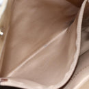 CHANEL Shoulder Bag Leather Beige Gold CC Auth BA7146-21