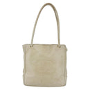 CHANEL Shoulder Bag Leather Beige Gold CC Auth BA7146-13