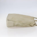 CHANEL Shoulder Bag Leather Beige Gold CC Auth BA7146-4