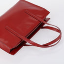 PRADA Tote Bag Leather Nylon 2 Set Red Blue Auth BA7150-13