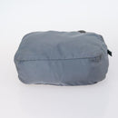 PRADA Tote Bag Leather Nylon 2 Set Red Blue Auth BA7150-7