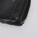 Chloe Hand Bag Leather 2Set Black Silver Auth BA7152-15