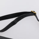 Chloe Hand Bag Leather 2Set Black Silver Auth BA7152-6