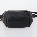 Chloe Hand Bag Leather 2Set Black Silver Auth BA7152-7